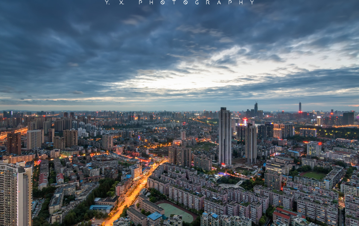 武汉风云 - 风光, 武汉, 色彩, 城市, 鹦鹉洲大桥,