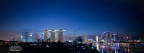 Marina Bay Panorama from Marina Barrage--从滨海大坝看滨海湾的全景