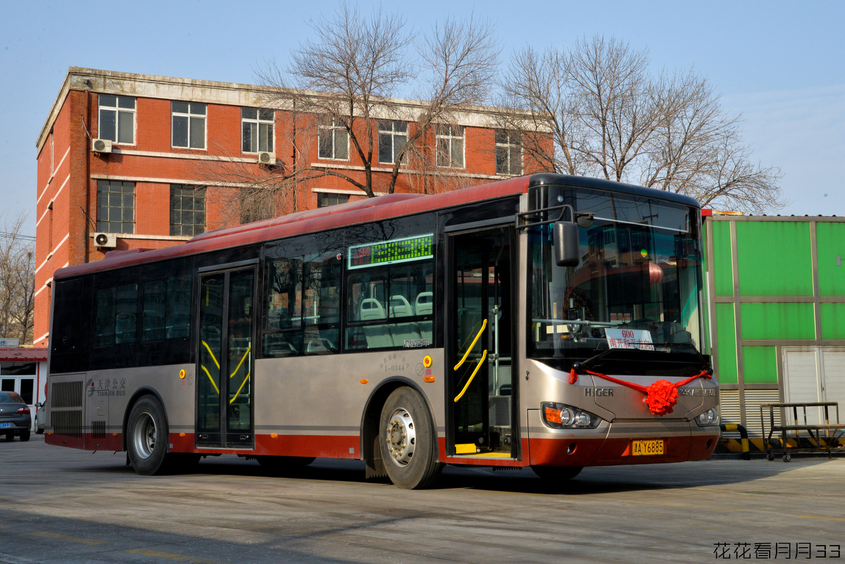 新的海格混动五图流 - 天津, 公交, 公交迷 - 花花