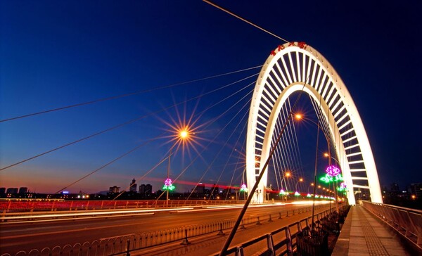 云飞大桥 - 锦州, 云飞大桥, 建筑, 摄影 - vincent