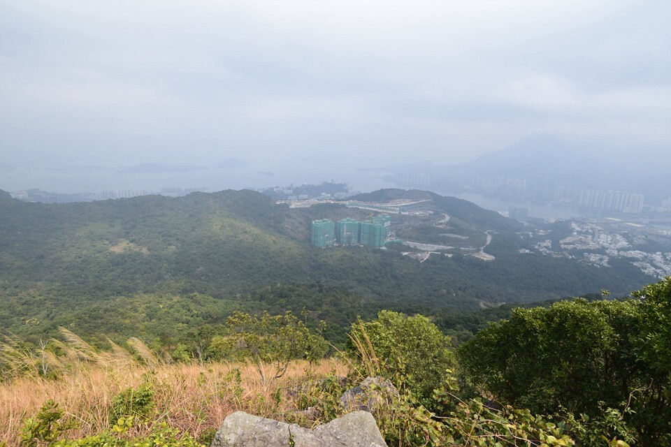 dsc_0142 狗肚山山顶俯瞰中文大学及吐露港一带