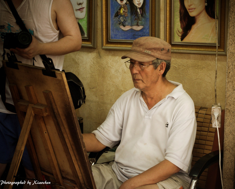 鼓浪屿画画的人 - S_time小琛是疯子 - 图虫摄影网