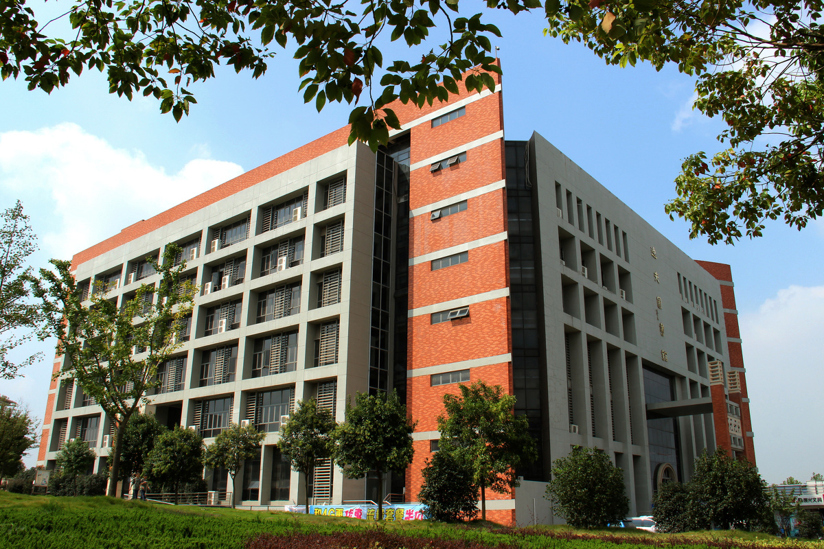 逸夫图书馆 - 建筑, 色彩, 佳能 - 小黑想做摄影师