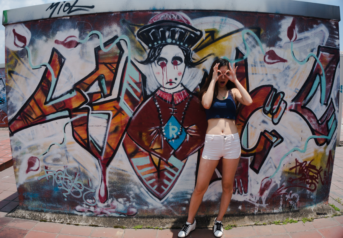 人像, 美女, 索尼, 涂鸦 - franky-FK - 图虫摄影网