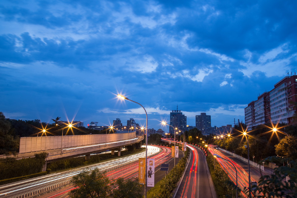 20150825 Bridge&The blue sky - 北京, 佳能, 夜