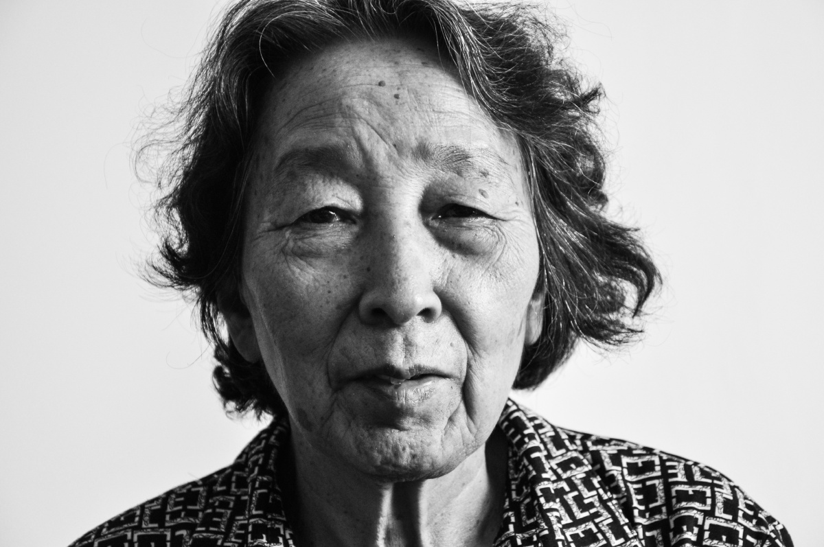 生命中最重要的人 - 黑白, 人像, 尼康, 兰州, CA