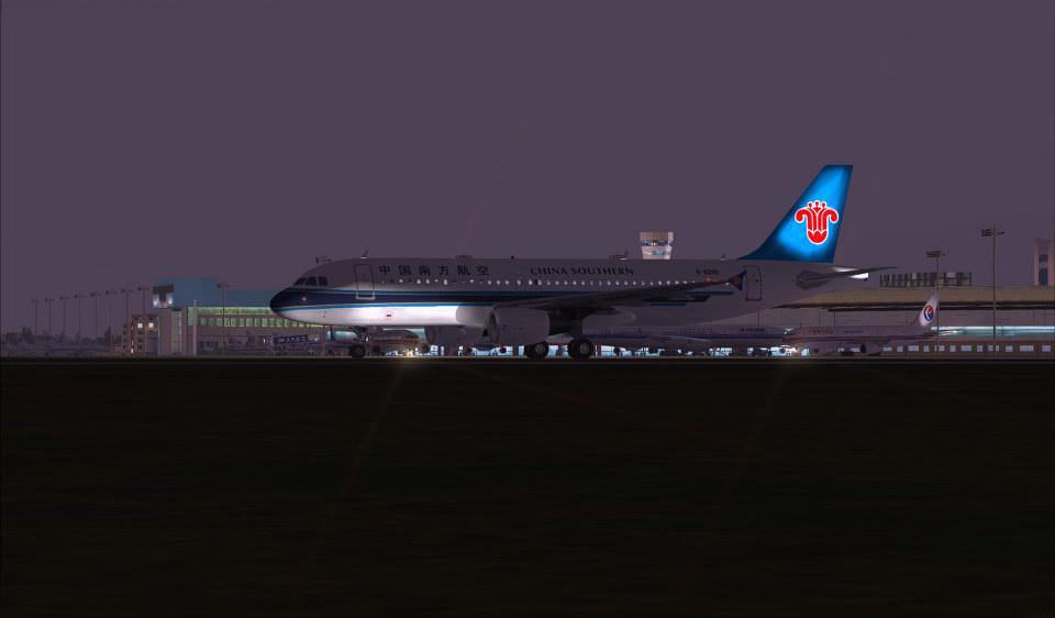 FSX中开发的昆明机场地景 - fsxsailor - 图虫摄影网