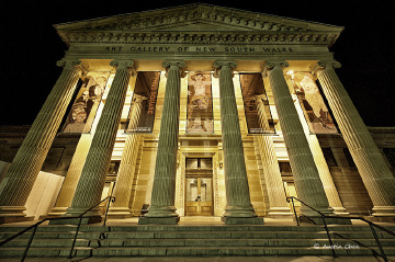 A NIGHT AT THE ART GALLERY