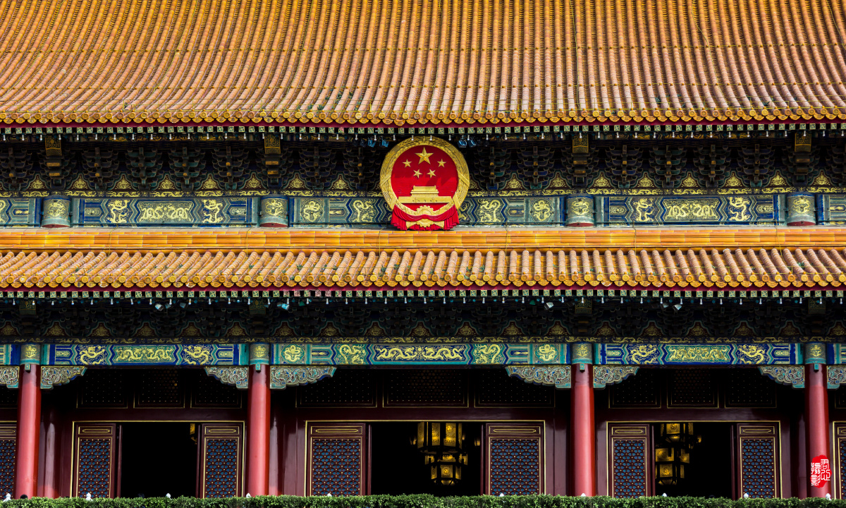 天安门-国徽 - 色彩, 北京, 建筑 - junxin66 - 图虫摄影网