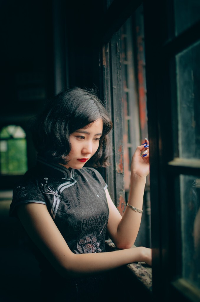 好久之前的一组旗袍