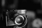 Leica M6， 焦点在明亮的viewfinder