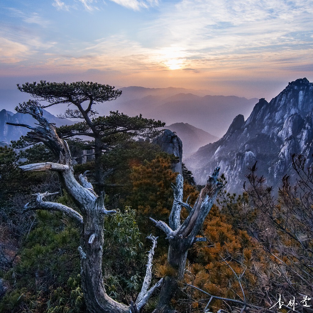 黄山日出