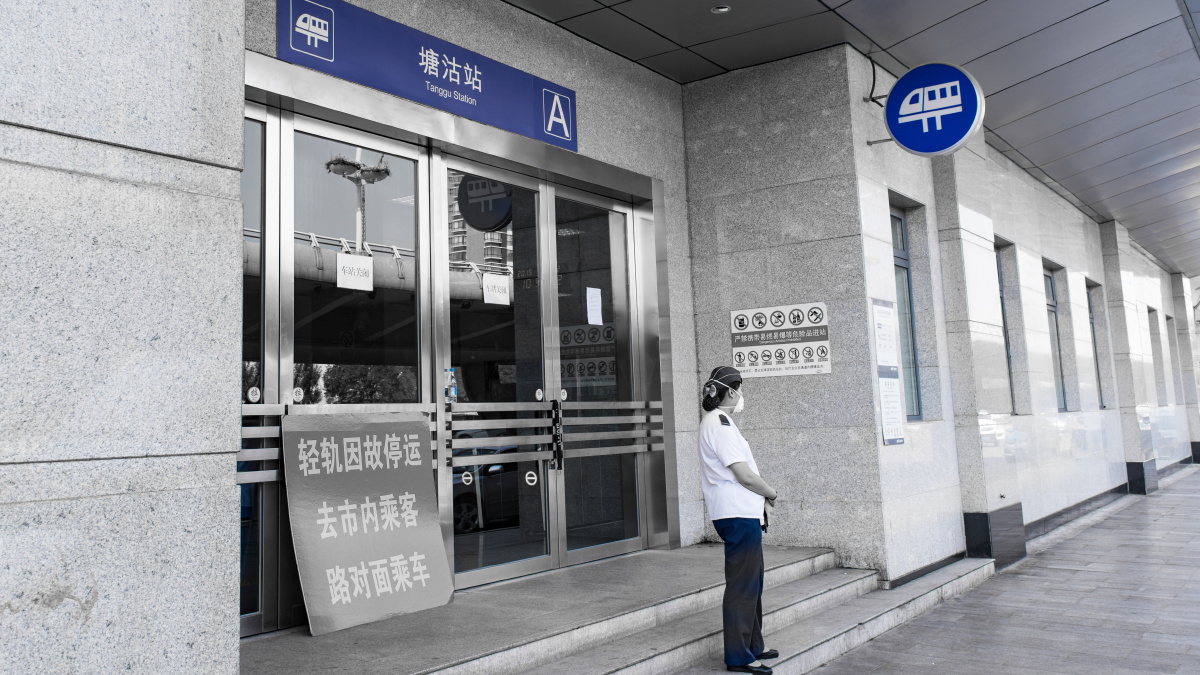 津滨轻轨9号线停运,改乘应急大巴 - 天津, 纪实