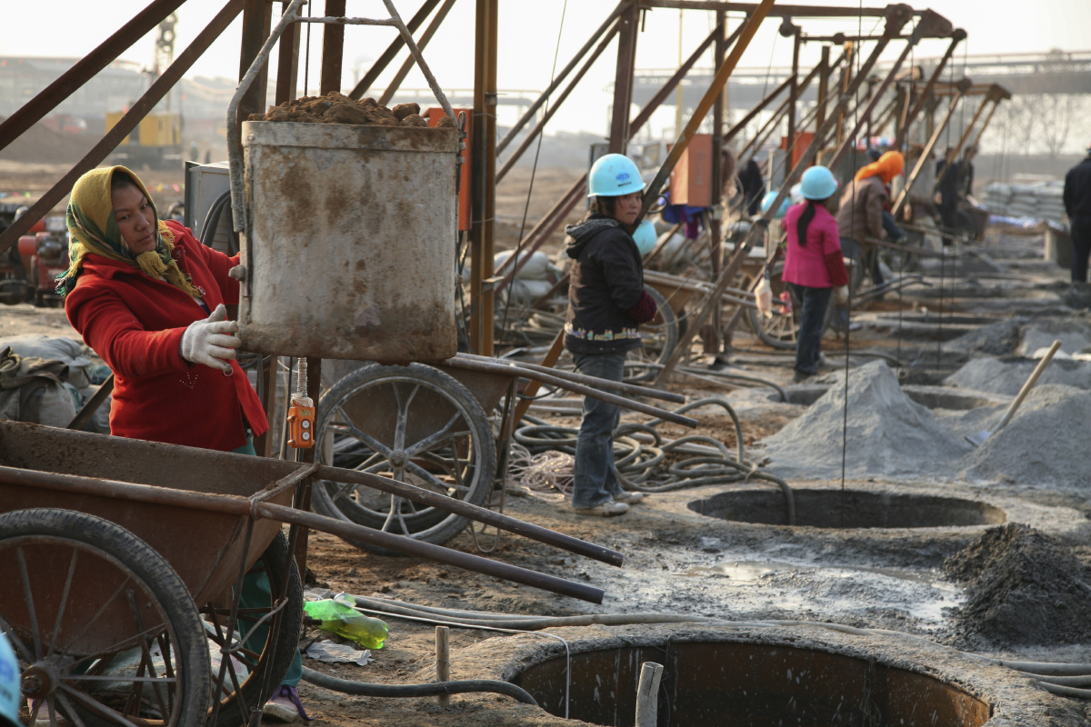 工地上的四川民工 - 纪实, 情感, 四川, 民工, 佳能5D3 - dongqiaohe - 图虫摄影网