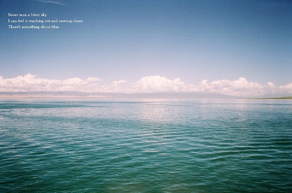never seen a bluer sky, III