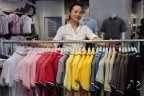 服装零售店主管方宇颖