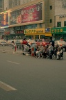 街心的老人们