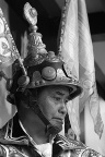 盛装的藏族演员