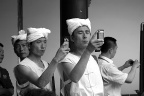 演员也看热闹