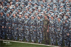 我的军训之雨中列兵2007