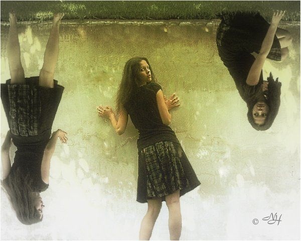 upside down