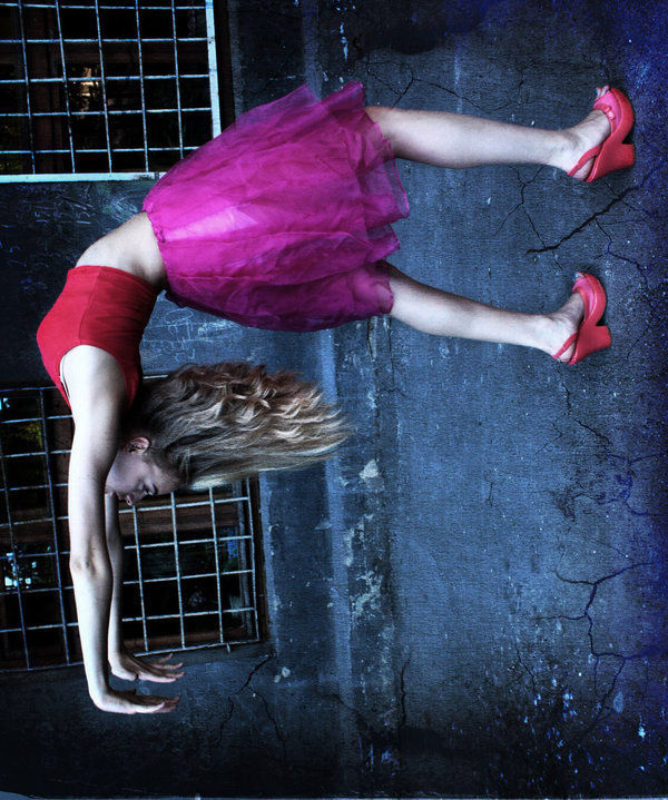 upside down