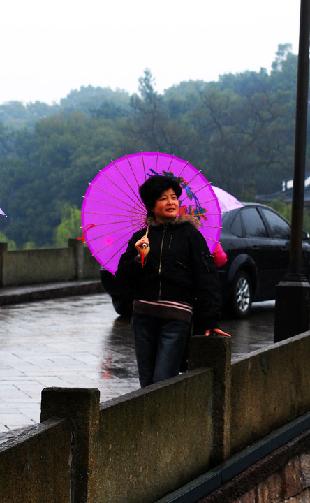 烟雨留影