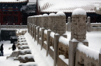 风雪故宫