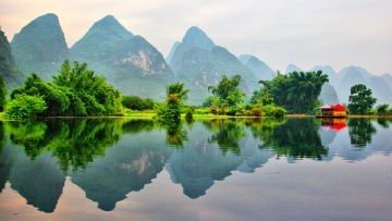 阳朔的早晨