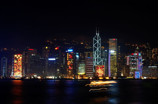 香港的夜