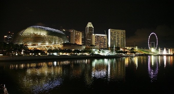 One night in Singapore