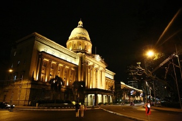 One night in Singapore