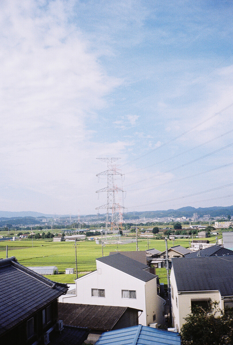 一班东京到京都的新干线 - 风光, 胶片, 35mm, 