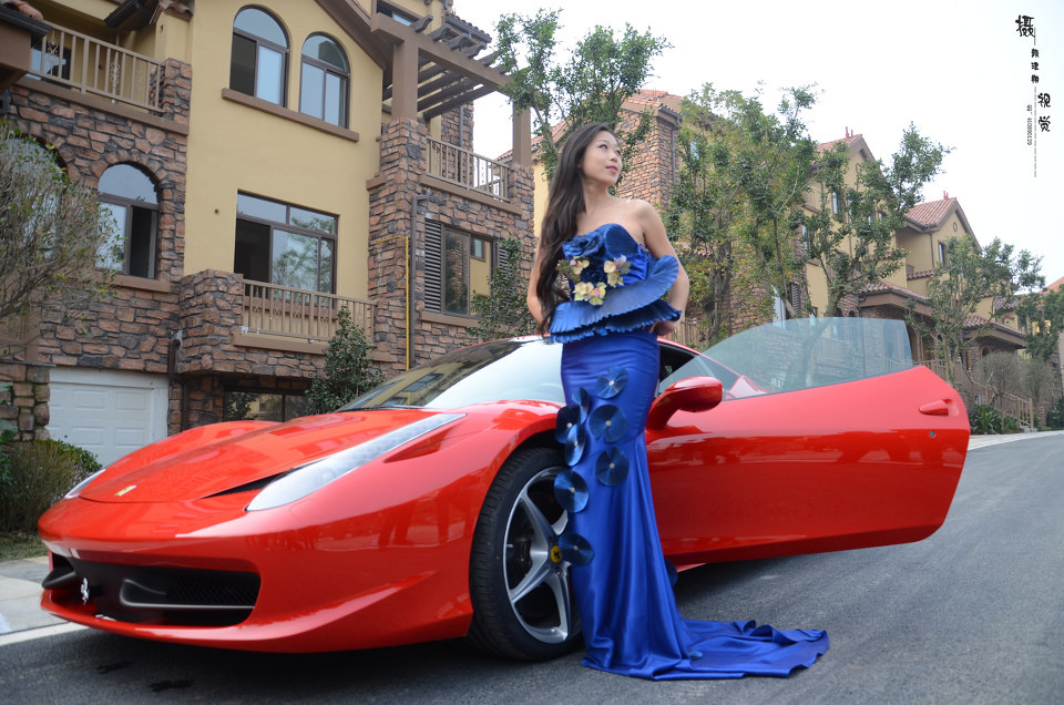 <em>香车 美女</em> 摄影 外景 - 颜理翔 - 图虫摄影网