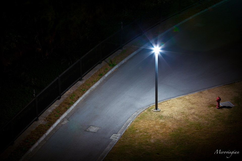 深夜的路夜深人静了 睡不着 给即将离开的学校留下点什么