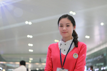 上海机场搭讪美女