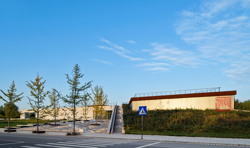 西安灞桥滨河生态公园风土博物馆 - 城市, 建筑