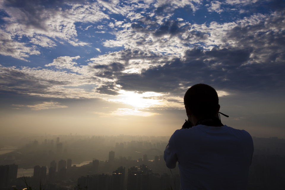 5月末,重庆一星期大雨之后!摄于南山三块石 - P