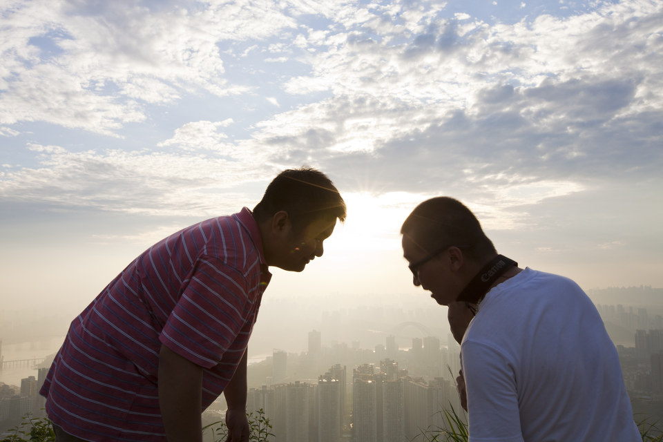 5月末,重庆一星期大雨之后!摄于南山三块石 - P