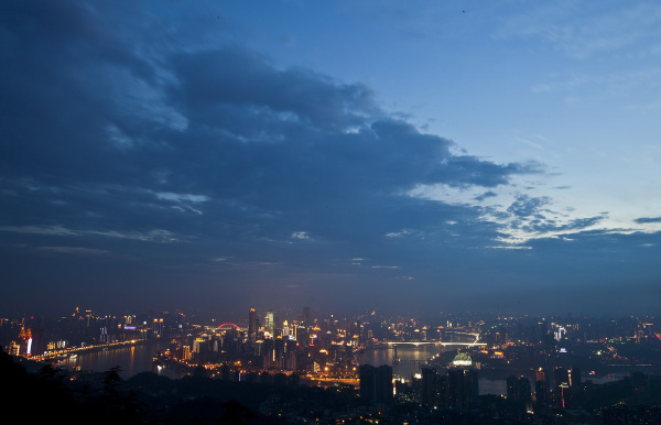 5月末,重庆一星期大雨之后!摄于南山三块石 - P