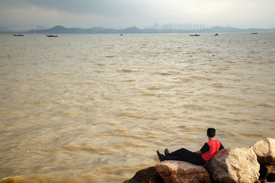 对面就是香港 - 深圳,红树林,好摄BOy - capa5月
