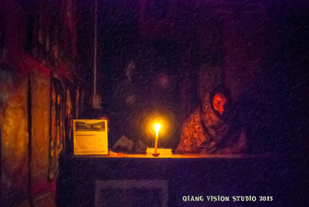 烛光夜语 d40x的高感我确实受不了,如果有一台霸气的相机,这张就是