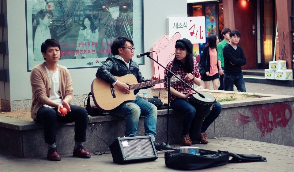 演出者 - 海外, 韩国, 扫街 - 韩国 弘益大学(12.5