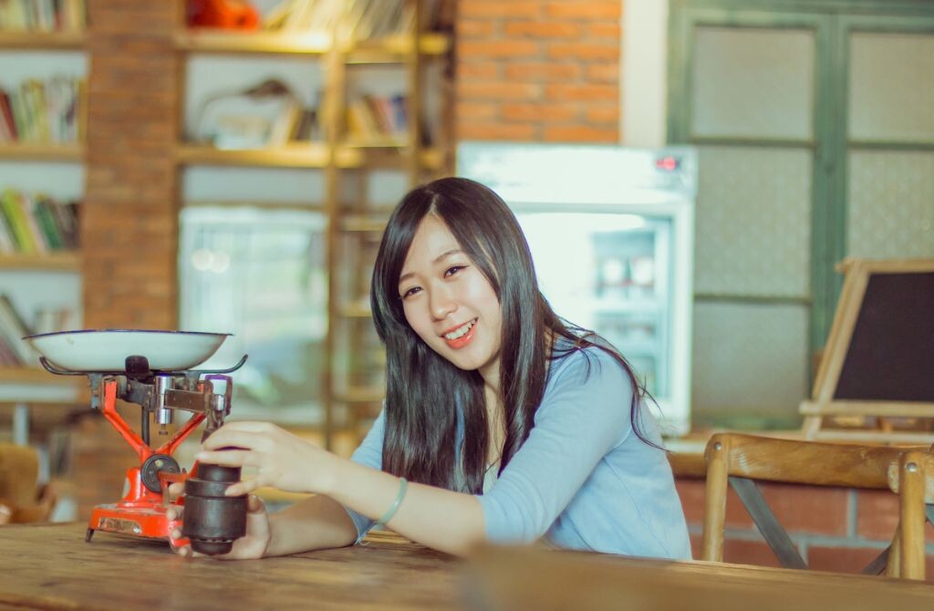 泡咖啡馆的五月。 - 人像, 50mm, 美女, 小清新