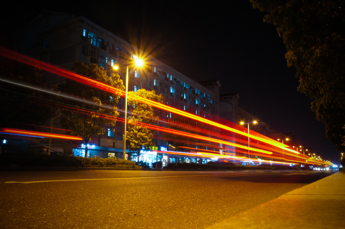 初试光轨 - NEX, 光轨, 夜景, 新手 - Jeary - Jear