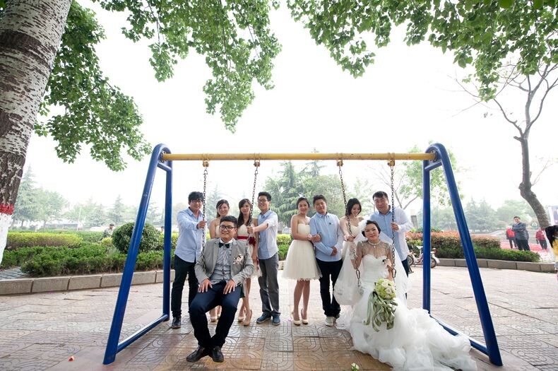 滕州龙泉制度农村全小学-婚礼婚礼,视觉集体影像广场2017婚礼备课纪录图片