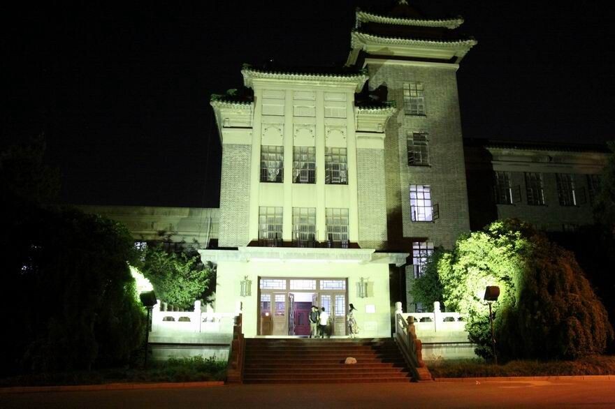 南京重要近现代建筑 原华东航空学院主楼,建于1954年,由著名建筑师