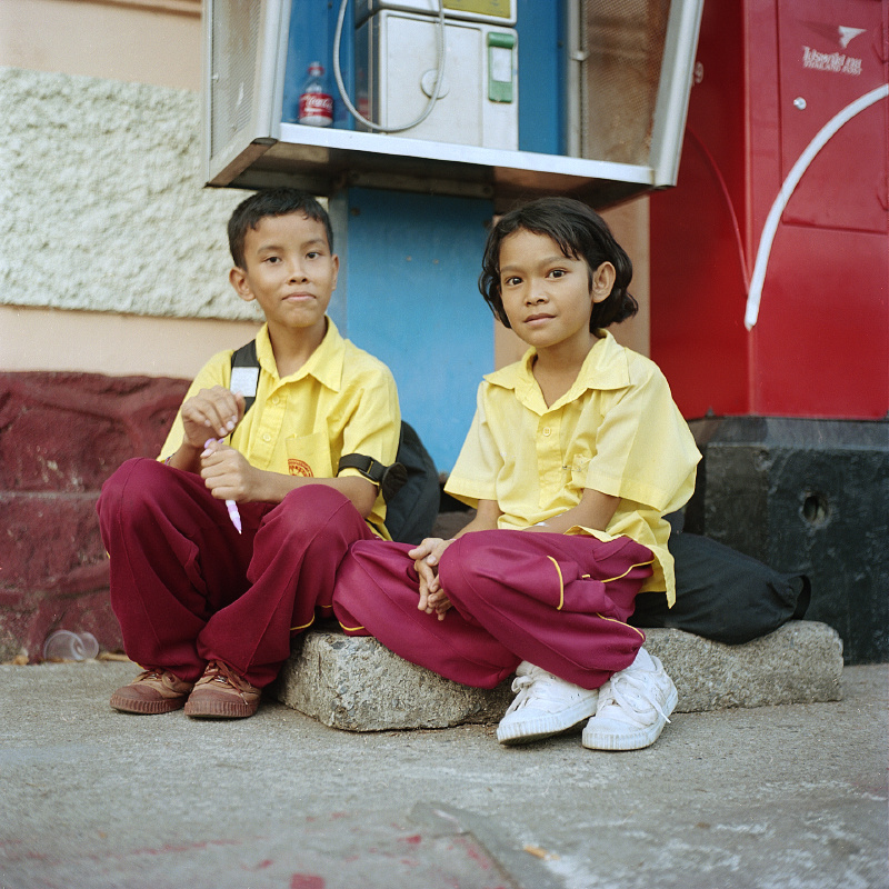 PHUKET - Yashica, 124G, PORTAR400, film, 街