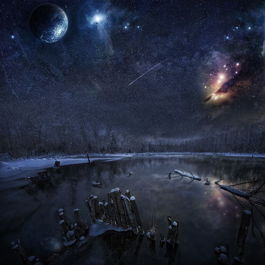 关于魔界的最终幻想 - 夜景, 后期, 自然, 尼康 - 的