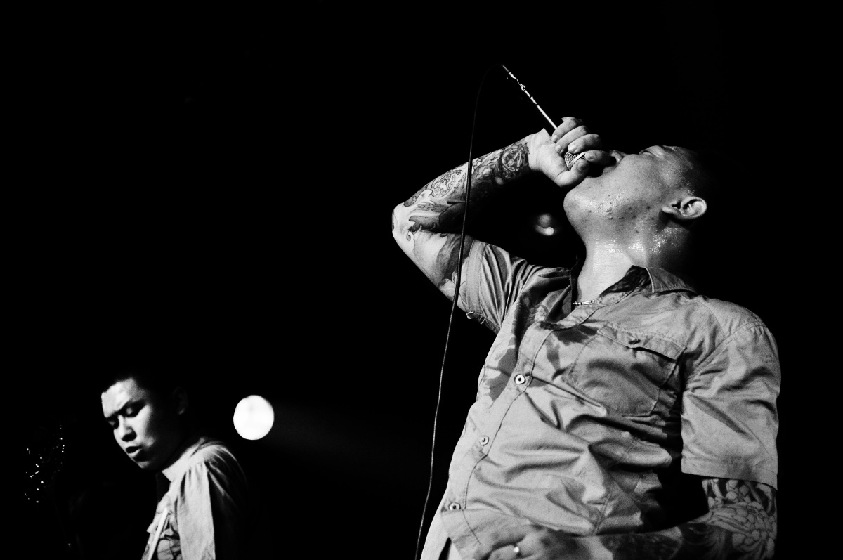 瘢痕体质乐队 - 摇滚舞台摄影, 瘢痕体质乐队, 黑